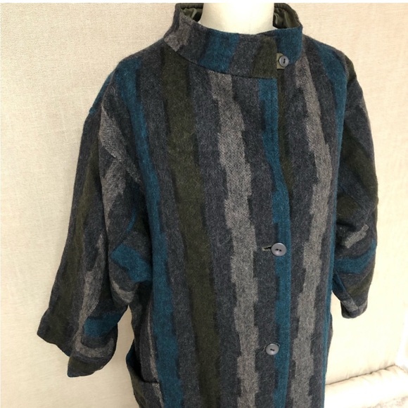 Claude Harvey Reversible Trench Winter Coat - Picture 10 of 14